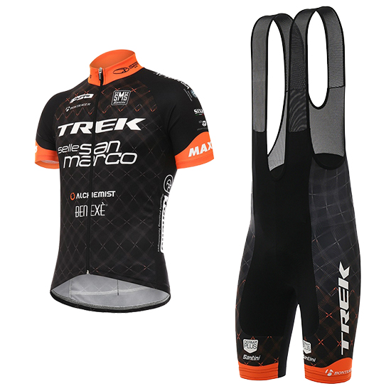 Abbigliamento Ciclismo Trek Segafredo 2017 nero e rosso